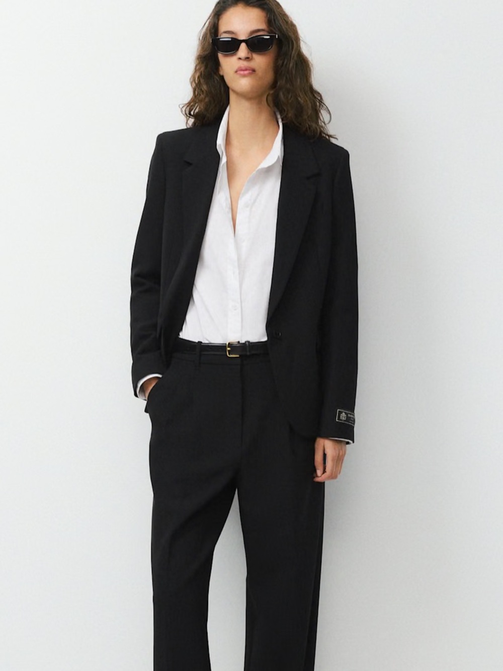 Aritizia Babaton Producer Blazer Eversential in Black Sz 8